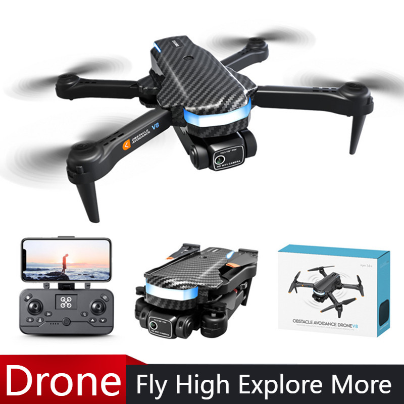 Drone Camera With Gimbal - V8 전문 드론 미니 8K HD