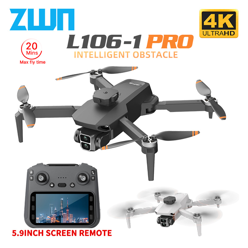 Drone Camera 4K - L106-1PRO GPS 전문가용 드론 4K HD