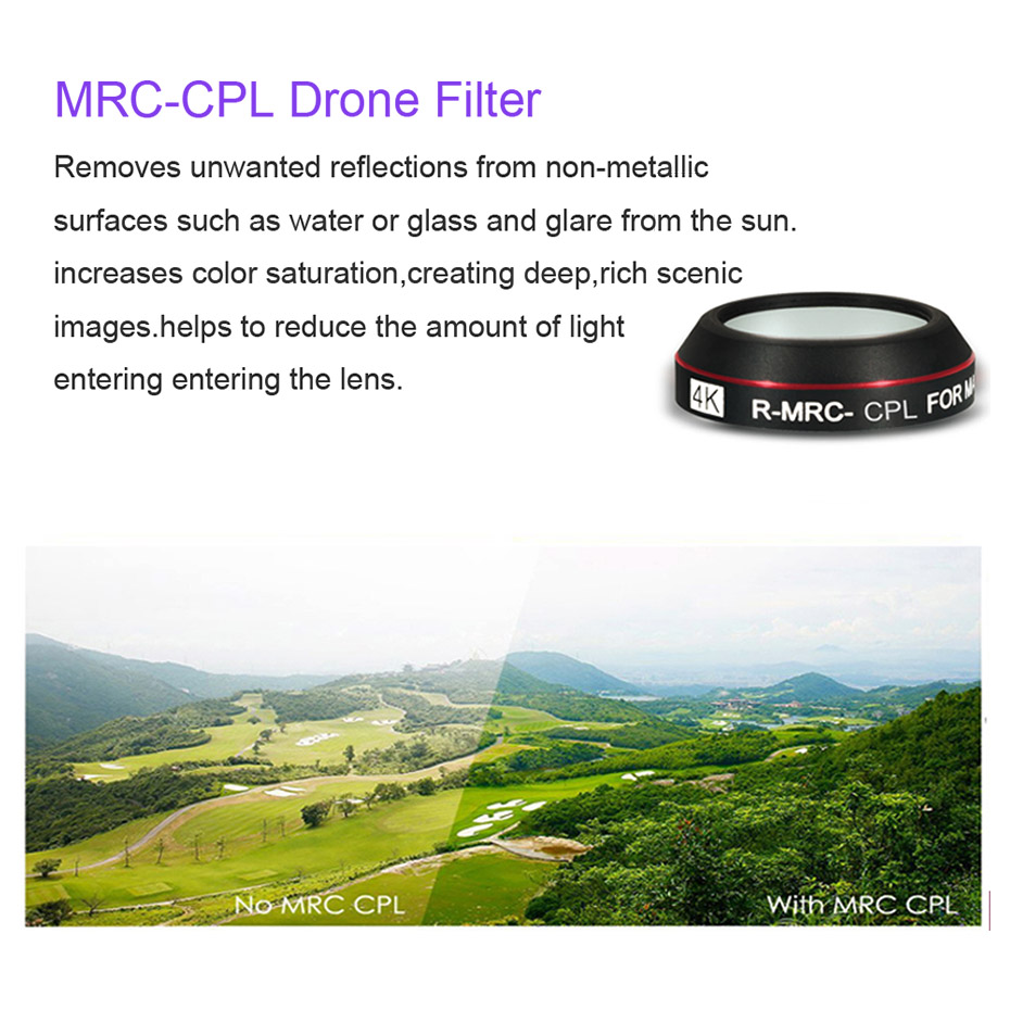 DJI 매빅 프로 드론 필터, CPL UV 스타, 중립 - Drone Camera Filter 리뷰 및 가격