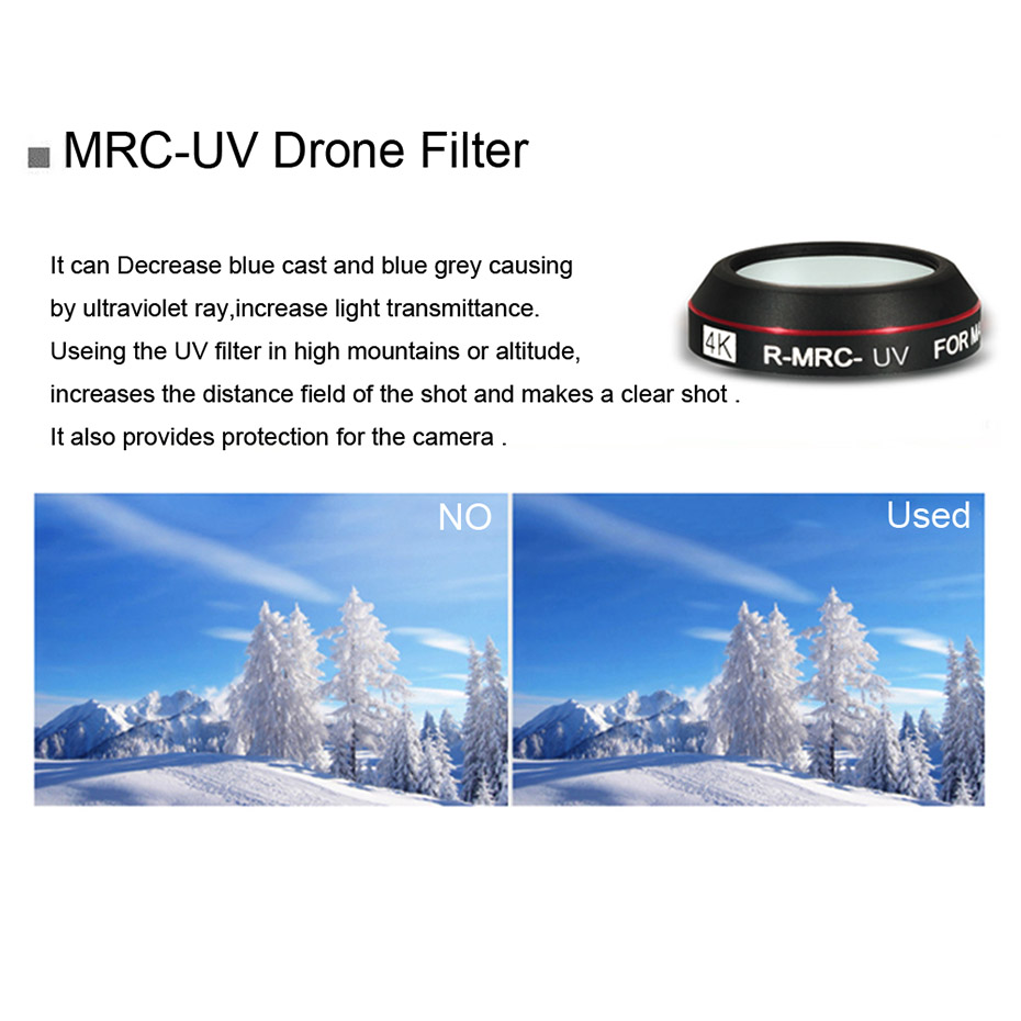 DJI 매빅 프로 드론 필터, CPL UV 스타, 중립 - Drone Camera Filter 리뷰 및 가격