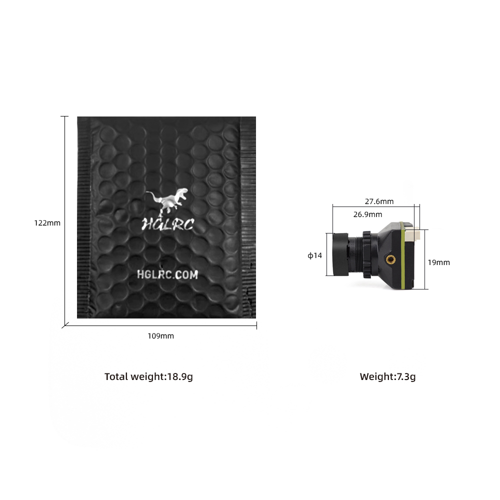 HGLRC L1 FPV 카메라 1200TVL HD 낮은 - Drone Camera Wide Angle 리뷰 및 가격
