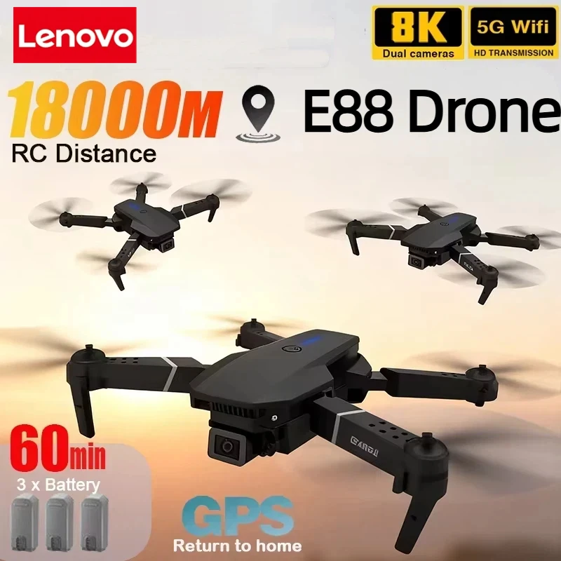 레노버 신형 E88 프로 WIFI FPV 드론 광각 H - Drone Camera Wide Angle 리뷰 및 가격