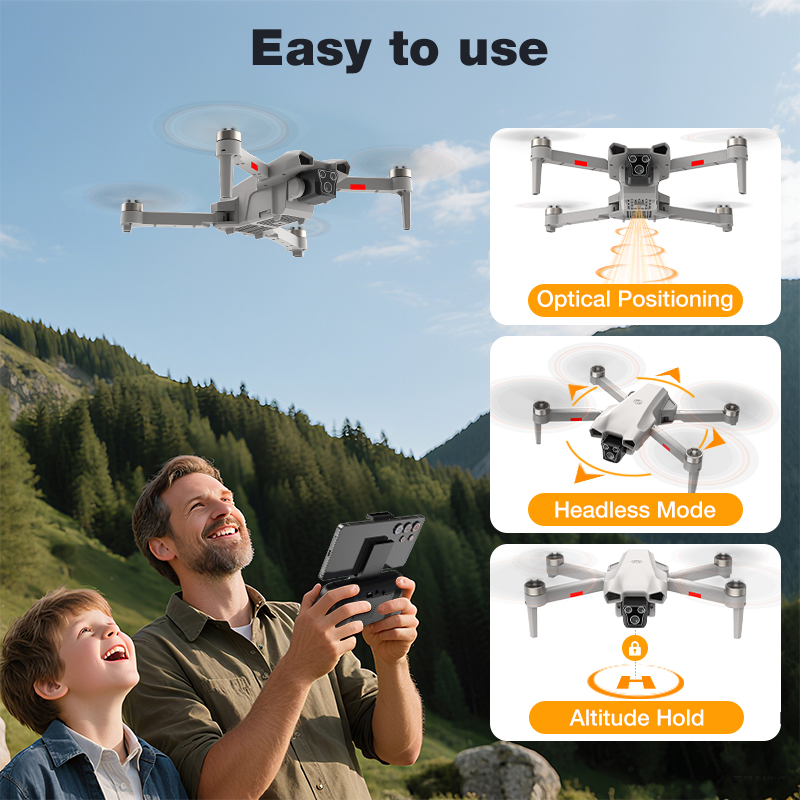 새로운 핫 L017 프로 드론 브러시리스 3D 롤 36 - Drone Camera Mount 리뷰 및 가격