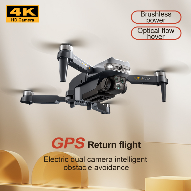 K811MAX 쿼드콥터 드론: 브러시리스, GPS, 자 - Drone Camera 4K 리뷰 및 가격